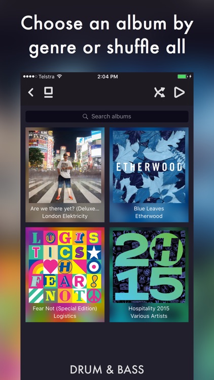 Harken Music Player for iPad, iPhone and iPod