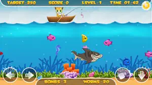 Cat Fishing Game for Kids Free screenshot #2 for iPhone