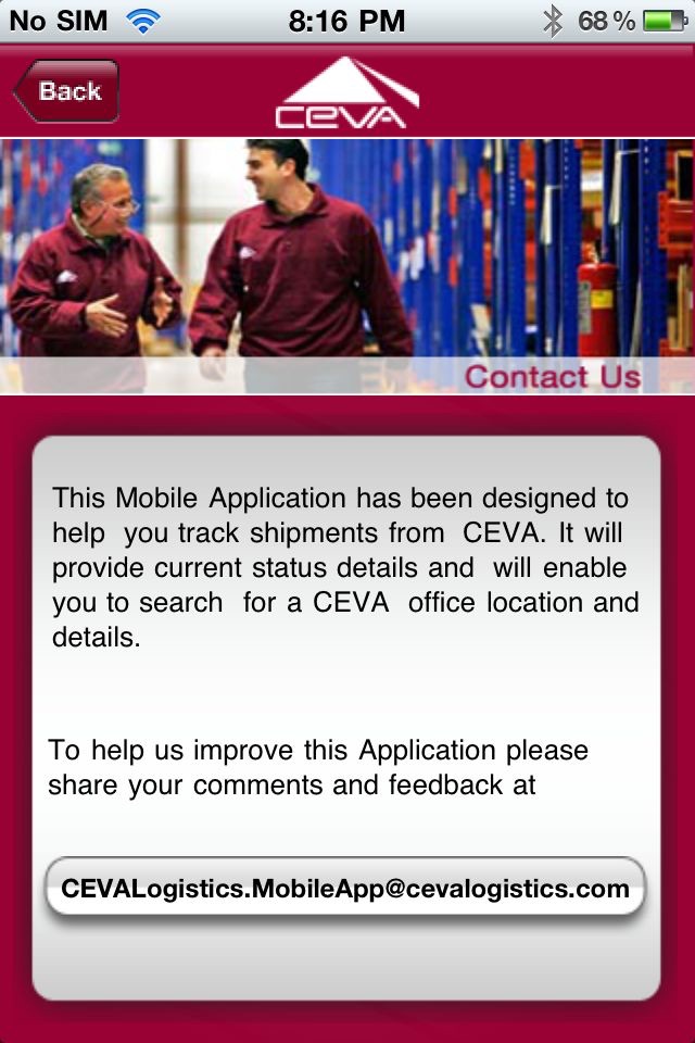 CEVA Logistics screenshot 3