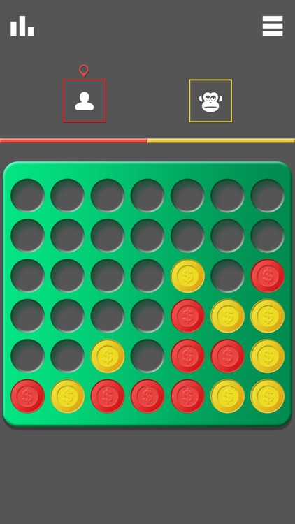 Four in a row! Online - Multiplayer classic board free games for 2 players play with friends