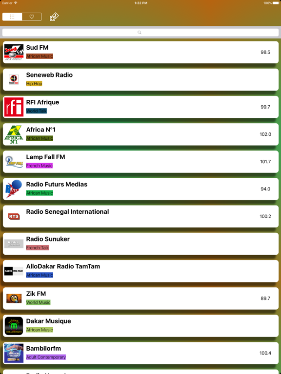 Screenshot #4 pour Radio.FM - Senegal Radio LIve Stream