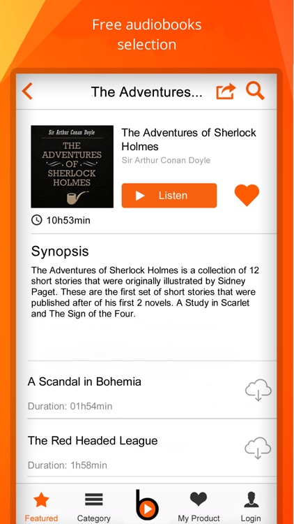 Ubook – Audiobooks, magazines and podcasts