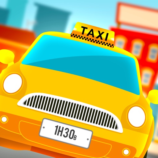 Drag Racing Taxi Panic Icon