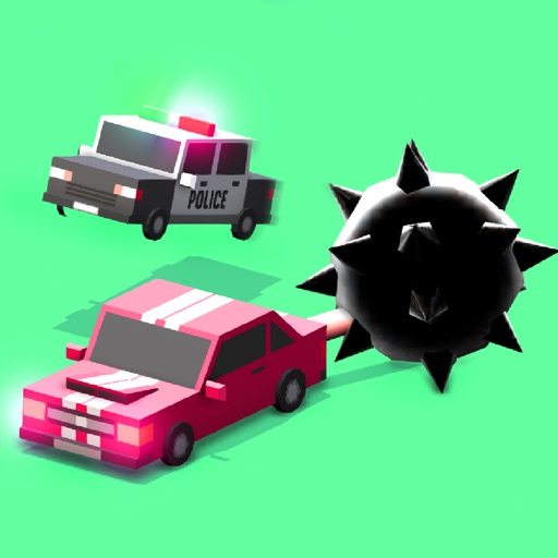 Smashy Dash 3 - PRO Crossy Crashy Cars and Cops - Wanted Icon