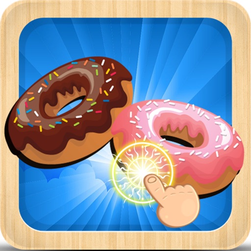 Donut doughnut cinnamon splash match mania Icon