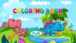 Game screenshot Dinosaurs Coloring Book - Painting Game for Kids mod apk