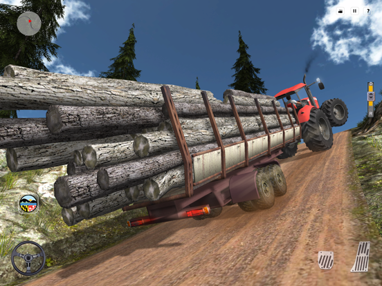 Screenshot #5 pour Offroad Farming Tractor Cargo