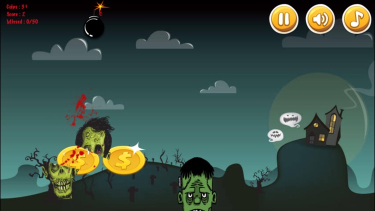 Zombie killer Ninja style game screenshot-4