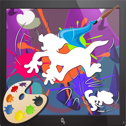 Coloring Page For Kids Games Tom and Jerry Edition iOS App