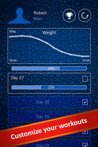 Fast Fitness Result screenshot 2