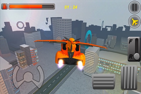 Sports Car Flying Simulator screenshot 3
