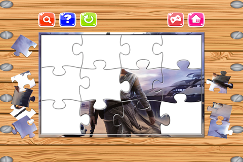 Cartoon Puzzle - Galaxy Wars Jigsaw Puzzles Free For Kids Learning Education Games screenshot 2