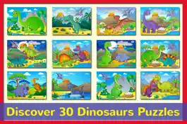 Game screenshot Dinosaurs Jigsaw Puzzles Free For Kids & Toddlers! mod apk