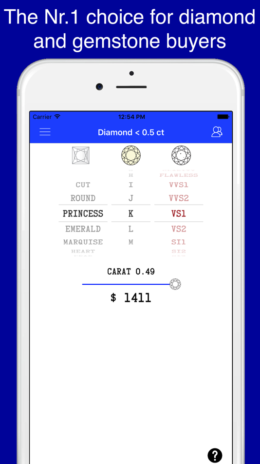 Diamond and Gem Price Guide - 1.0 - (iOS)