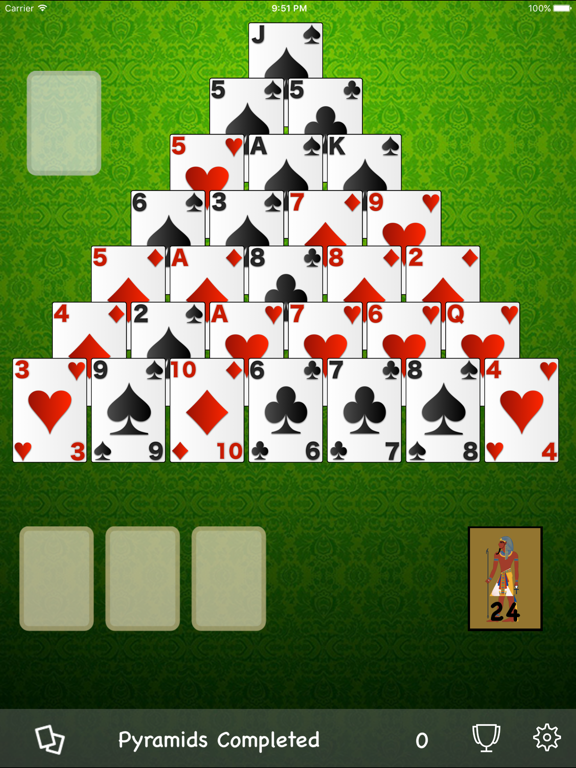 Screenshot #5 pour Pyramid Super Solitaire
