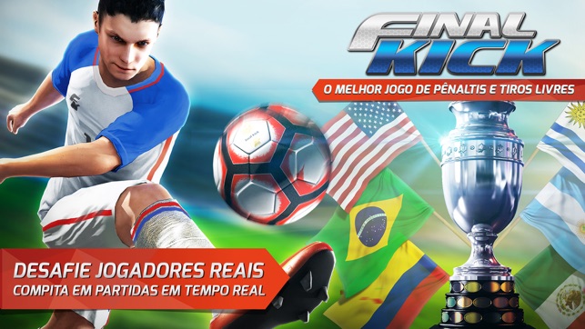 Baixe Final Kick: Futebol online no PC