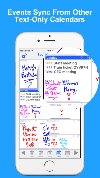 JotTheDate - Handwrite Calendar. screenshot-3