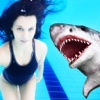 Virtual Hungry Shark 3D Simulator Photo Editing Tool - Enhance Photos with Animated 3D Angry Shark Photo Editor