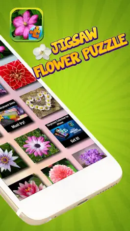 Game screenshot Jigsaw Flower Puzzle – Play Spring Blossom Puzzling Game and Unscramble Floral Pic.s apk