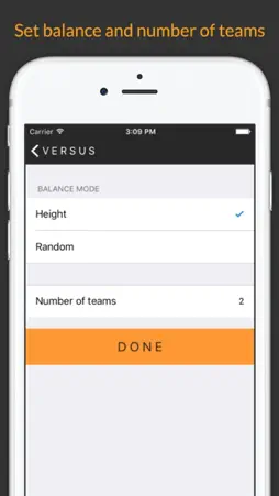 Versus - Team Maker screenshot 2