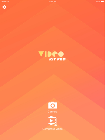 Screenshot #4 pour VideoKit - a toolkit for capturing video in small size or compressing your video library