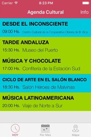 Agenda Cultural Bahía Blanca screenshot 2