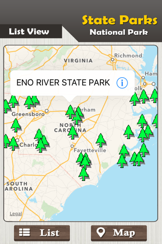 North Carolina State Parks & National Park Guide screenshot 2