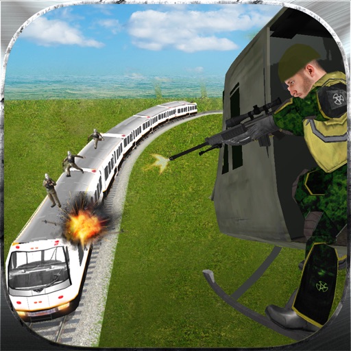 Police Helicopter Flying Sniper Shooter Game: Shoot Assassin & Terrorist on Train iOS App