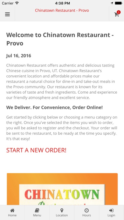 Chinatown Restaurant - Provo Online Ordering