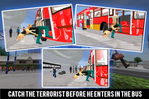 Police Dog Tourist Bus Station screenshot 3