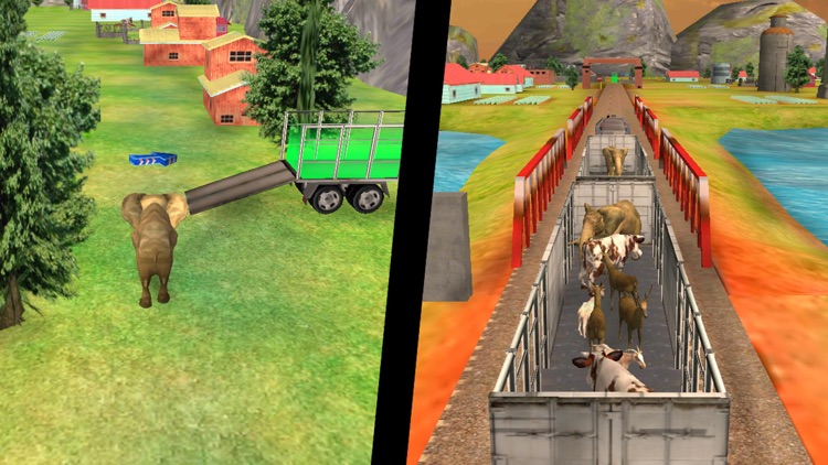 Farm Animal Train Transporter