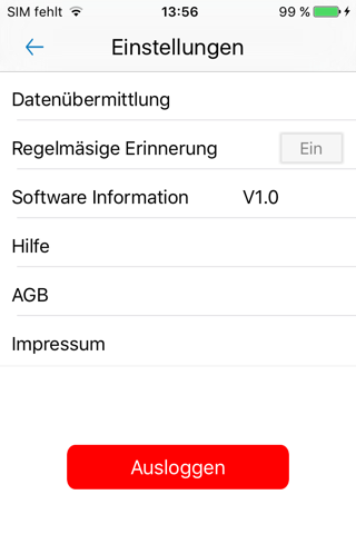 auvisio Schrittzähler screenshot 2