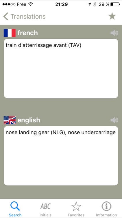 Aeronautical dictionary - French-English/English-French – Henri Goursau screenshot-3