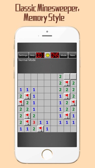 マインスイーパ (Minesweeper) - 無料の 定番 ひまつぶし ゲームのおすすめ画像1