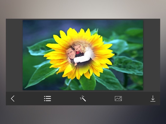 Sunflower Photo Frames - Creative Frames for your photo iPad screenshot 4 - Photo & Video app