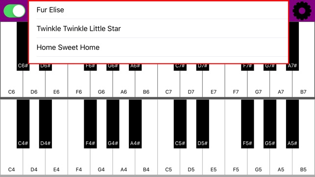 Clear Piano for General User