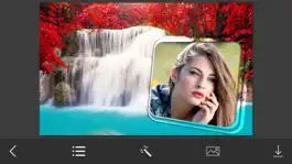 Game screenshot Waterfall Photo Frame - Picture Frames + Photo Effects apk