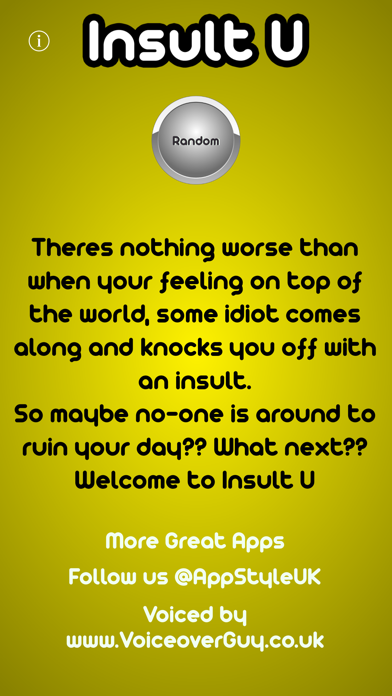 How to cancel & delete Insult U - LITE Version from iphone & ipad 2
