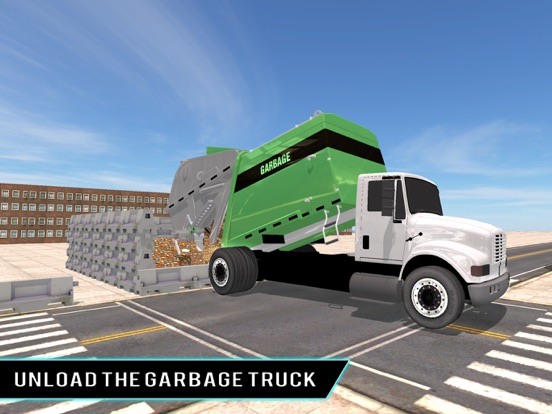 Screenshot #4 pour Real city garbage truck sim 3D