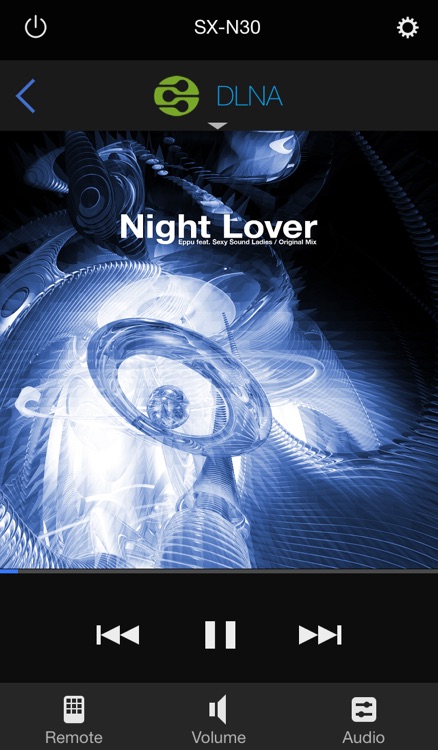 ControlApp for Pioneer SX-N30