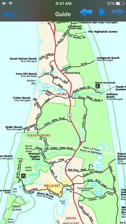 Cape Cod National Seashore - GPS Map Navigator screenshot-3