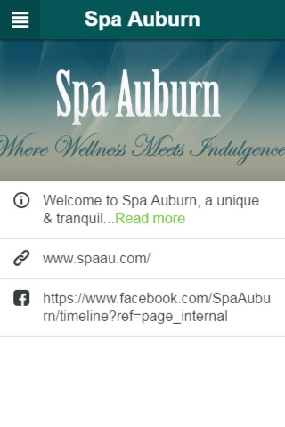 Spa Auburn screenshot 2