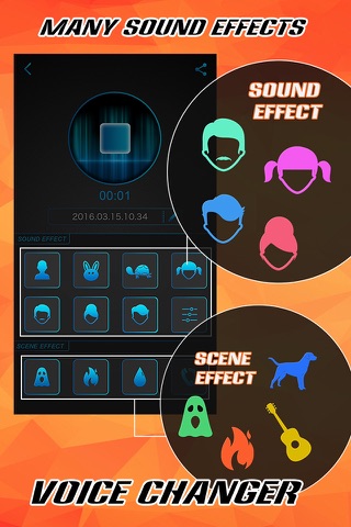 Voice Changer Pro - Sound Record.er & Audio Play.er with Fun.ny Effect.s screenshot 2