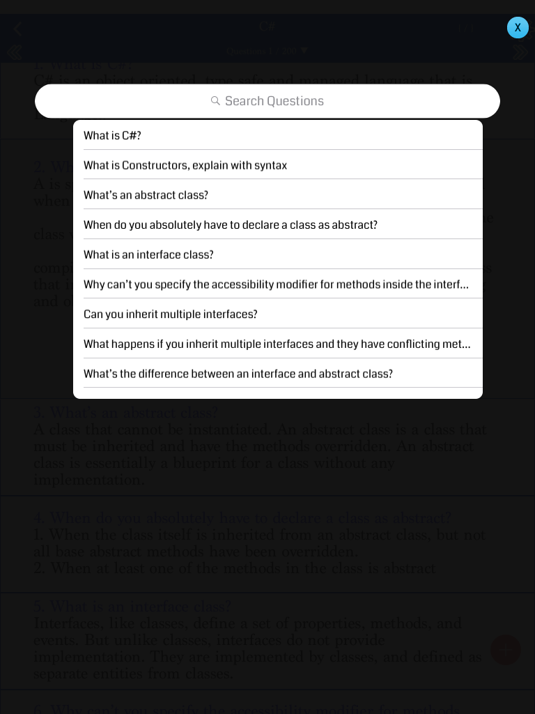 C# Interview Questions