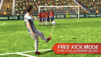 Final Kick VR - Virtual Reality free soccer game for Google Cardboard Screenshot