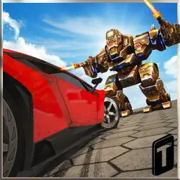 Car Vs. Robots Demolition 2016 app icon
