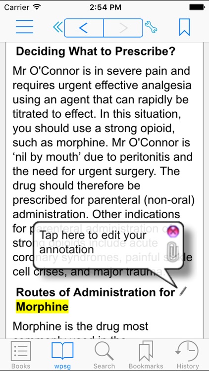 Prescribing Scenarios at a Glance