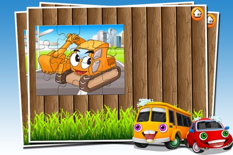 車のパズルゲーム - トラックや車での無料の教育幼児や子供の男の子のための学習のおすすめ画像3