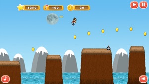 Super Hero Mining Run - Free Fun Running Games screenshot #1 for iPhone