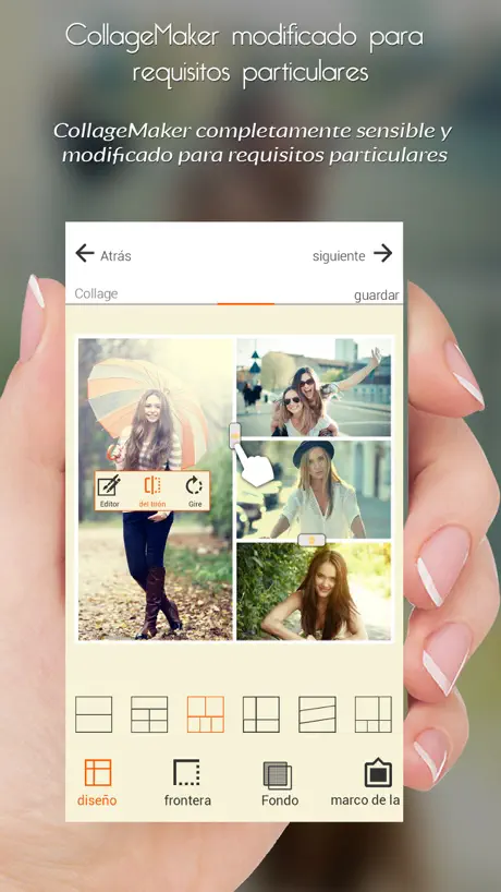 Plaza foto Collage Maker - diseño de Marcos, forma el fabricante
